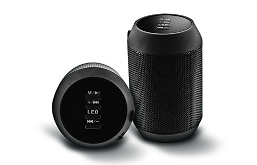 Aduro-AMPLIFY-LED-Bluetooth-Wireless-Speaker-Color-Changing-Rave-Light-Show-Party-Speaker-BrightSound-Mini