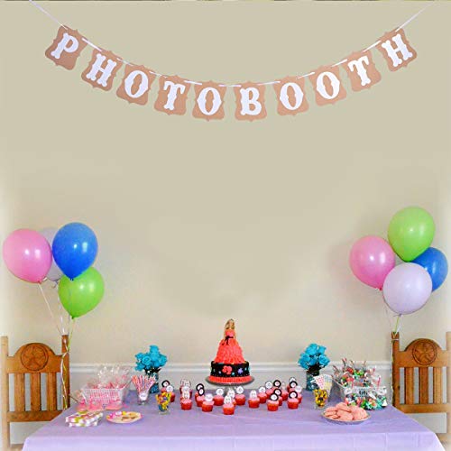 Pixnor Reusable Wedding Bunting Banner Photo Booth Garland Props - //coolthings.us