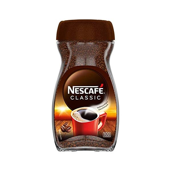Nescafé Classic löslicher Bohnenkaffee (mitteldunkel geröstet), 200g