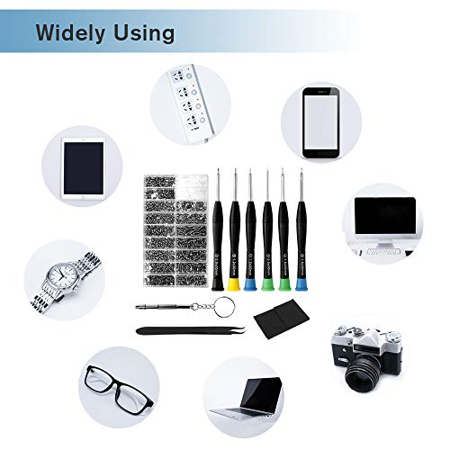 image for Cosy Eyeglass Repair Kit Sunglasses Repair Kit with Screws Screwdriver