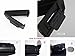 JDopption 2 Pcs Black Smart Seatbelt Adjuster Clip Buckle Shoulder Relax Neck Comfort Supports Seat Belt Clip Cover