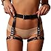 HOMELEX Women's Leg Harness Caged Thigh Holster Garters Harajuku Waist Gothic Rings Belt for Rave Outfits (lp56)