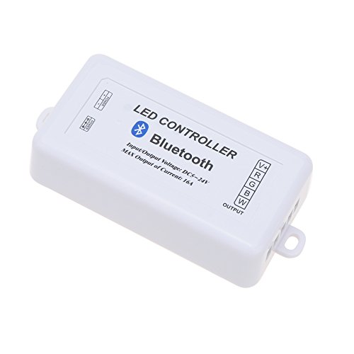 Docooler Bluetooth RGBW LED Controller for LED Strip Light Module Magic LED Light Support for Iphone for Android DC5-24V 16A Max