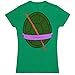 Mad Engine Teenage Mutant Ninja Turtles Costume Green Juniors T-Shirt