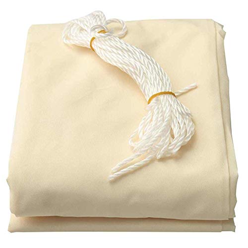 LINGKY Sonnensegel Sonnenschutz Polyester Windschutz Wasserabweisend Atmungsaktiv Wetterschutz 90% Beschattung, für… – Bild 6