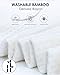Powsure Memory Foam Pillow, Orthopedic Sleeping Contour Pillows to Lower Neck Pain, Ergonomic Cervical Bed Pillow for Side Sleepers, Back Stomach with Washable Free Bamboo Fiber Pillowcase (White)
