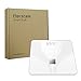 Etekscale Weight Scale Bluetooth Smart Connected Bathroom Digital Scale with Large Digital Highlight LED Display for 8 Body Measurements in Elegant White