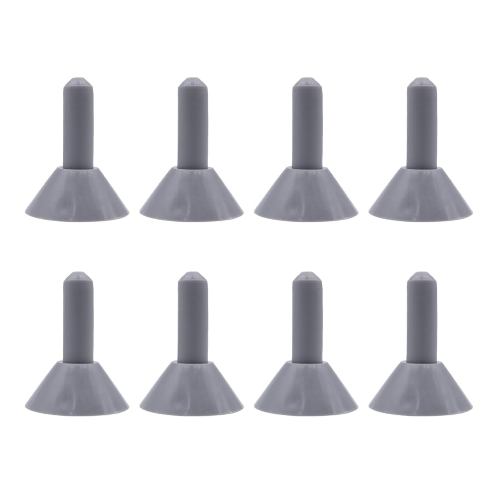 ANCLLO 8PCS Tent Pole Protection Caps Camping Poles Anti Thunder Protective Cover for Camping Hiking Backpacking Tent Accessories