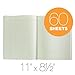 TOPS Lab Notebook, 8.5 x 11 Inches, Narrow Ruled, 60 Sheets, Yellow Pages with Blue Cover, (35130)