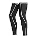 LAMEDA Winter Fleece Thermal Zipper Cycling Leg Warmers for Men Women