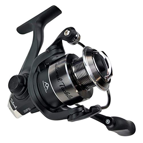 Tailored Tackle Ice Fishing Rod Reel Combo 28 in. Medium Light Fast Action Multi-Species Walleye Perch Panfish Bluegill Crappie
