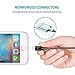 Anker Powerline+ Lightning Cable (3ft) with Pouch, Nylon Braided Charging Cable for iPhone Xs/XS Max/XR/X / 8/8 Plus / 7/7 Plus / 6/6 Plus / 5s and More (Gray)