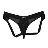 Ajetex Men Stretch Jockstrap Size S Color Black