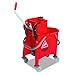 Unger COMBR 30 Liter Red Combo Restroom Bucket