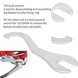 Vbestlife Bike Spanner 2 in 1 Firm Steel