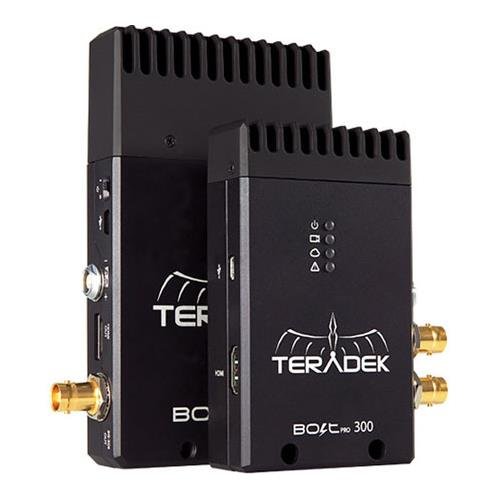Teradek Bolt Pro 300 3G-SDI Wireless Transmitter and Receiver Set, 300' Range