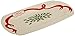 Lenox Holiday Carved Oblong Platter, Ivory