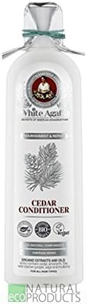 White Agafia Organic Certified Cedar Conditioner Nourishment &amp; Repair 280ml