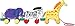 Melissa & Doug Pull-Along Zoo Animals