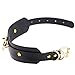 Leather Choker Collar For Women,Sexy Soft PU Leather Choker Necklace (Gold Heart)