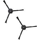 roborock Side Brushes Replacement (2 Pieces) for S8 Pro Ultra, S7 Max Ultra, Qrevo, Roborock Qrevo Slim, Series of S7 MaxV/S7/Q7Max/Q8 Max/S8/Q7/Q5/S6/S5/S4/E5/E4/E3/E2 Robot Vacuum Cleaner, Black