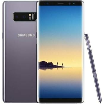 Samsung Galaxy Note 8 N950U 64GB Unlocked GSM 4G LTE Android Smartphone w/Dual 12 MegaPixel Camera (Renewed) (Orchid Grey)