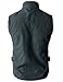 H2H Mens Work Utility Hunting Travels Sports Vest With Multiple Pockets CHARCOAL US L/Asia XL (KMOV081)