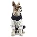 BOBIBI Dog Sweater of The Diamond Plaid Pet Cat Winter Knitwear Warm Clothes,Navy,Small