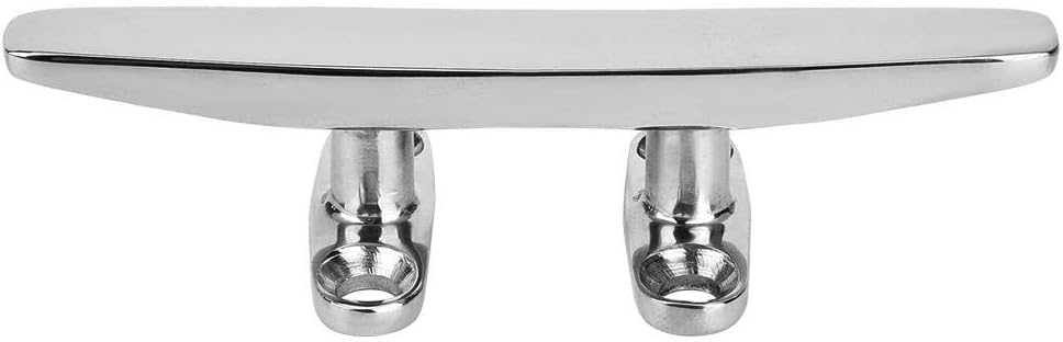 Wal front Boat Cleats and Chocks, Stainless Steel Boat Cleat Mirror Polished Boat Accessory Marine Base Rope Base : Sports & Outdoors