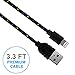 Lightning Cable for iPhone 5 Pack (3.3 Feet) in Blue, Black, Purple, Red, White - Cable w/ Lightning Connector - Lightning to USB cable / Cord for iPhone Compatible with iPhone 7 6 & 5
