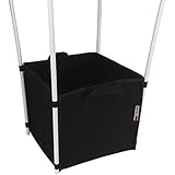 Growsun 5 Gallon 5 Bags Square Fabric Grow Bag/Pot Garden Planting Bags With Handle