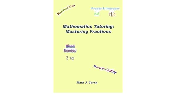 Amazoncom Mathematics Tutoring Mastering Fractions - 