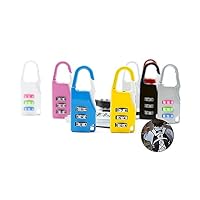 Zhi Jin 12Pack Travel Combination Lock Luggage Padlock Code Locks Gym Lockers Set Bulk Sports Baggage Cabinets