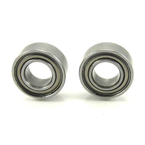 5x10x4mm Precision Hybrid Ceramic Ball Bearings Metal Shields (2)