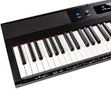 RockJam 88 Key Digital Piano Semi-Weighted Keys Keyboard view 10