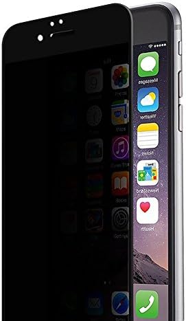 Petrelstore [4 Way Privacy Tempered Glass] High Transparent Screen Protector for iPhone 7 plus,360 Degree Anti Spy Full Coverage Shield Cover 0.2mm 9H Hardnees (iPhone 7 Plus)
