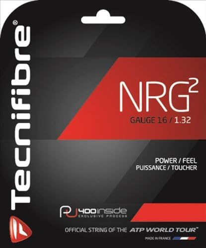 Tecnifibre NRG2 String Set - Off-White, 1.24 mm