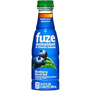 Image of fuze Blueberry Black Tea, 16.9 fl oz