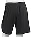 Soffe Men's Classic Cotton Pocket Short, Black, Medium