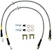 StopTech 950.47501 Stainless Steel Braided Brake Hose Kit Rear Stainless Steel Braided Brake Hose Kit