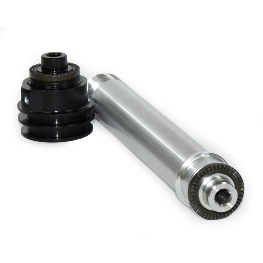 Miche Rear DX Axle Without Bearings, For 6-bolt hubs only, 135x9mm