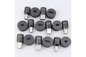 KALOVE 1Pcs Hydraulic Oval Hole Punch Die for CH-70 Hydraulic Punching Machine (10x20mm,Oval Die)