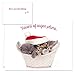 Christmas Cats Holiday Card Assortment Pack / 25 Seasonal Kitten Greeting Cards And Envelopes / 5 Sleeping Santa Animal Designs And Christmas Messages