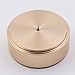 PAPRI 4PCS 58x22MM Golden Machined Solid Full Aluminum Isolation Feet Stand Cone For Audio Speaker Amplifier DAC Radio CD Player Turntable Feet Pads