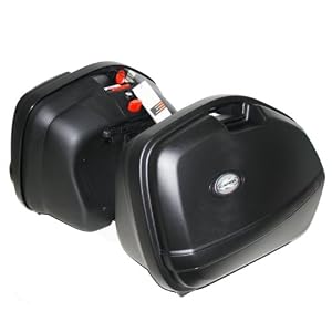 Kappa K33 Monokey Side Seitenkoffer Paar, K33N, 33 Liter, Schwarz