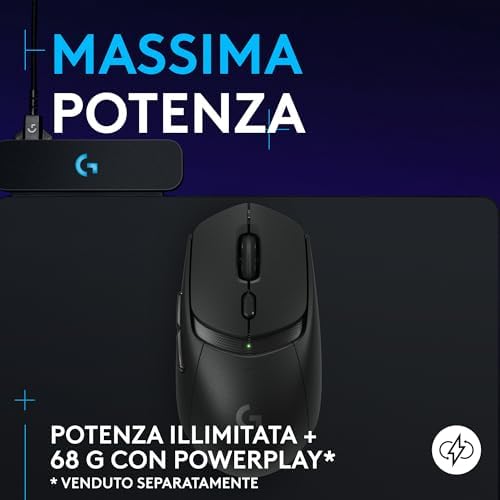 G309 LIGHTSPEED Mouse gaming wireless leggero