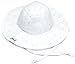 Flap Happy Floppy Hat, White Eyelet X Large