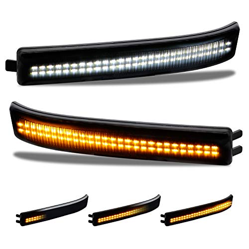 RUXIFEY Sequential Switchback Side Mirror Reflector LED Turn Signal