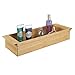 mDesign Toilet Tank Storage Tray for Tissues, Candles, Soap - 3