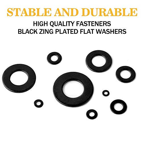 VIGRUE Assorted Flat Washers Set 684 Pieces 9 Sizes M2 M2.5 M3 M4 M5